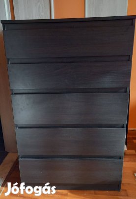 Ikea Malm 5 fiókis komód