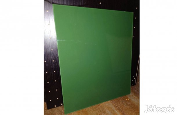 Ikea Malm üvegtető éjjeliszekrényre zöld - Ritkaság!