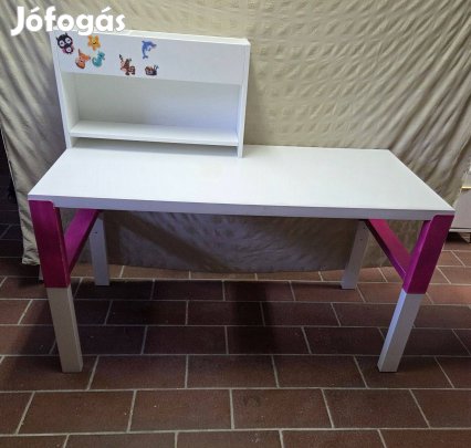 Ikea Pahl íróasztal állítható magassággal, mobil polccal