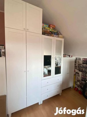 Ikea Platza szekrény + asztal