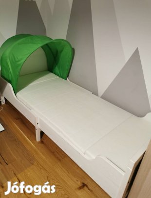 Ikea Sundvik meghosszabítható gyerekágy 80x200-as