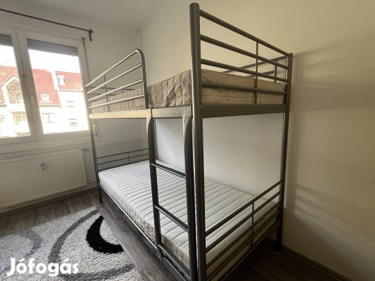 Ikea Svarta Emeletes ágy újszerű