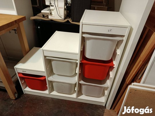 Ikea Trofast lépcsős tároló