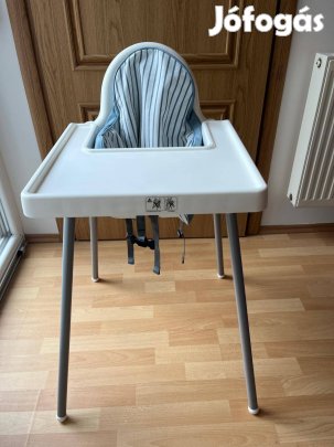 Ikea "Antilop" etető szék és párna huzattal