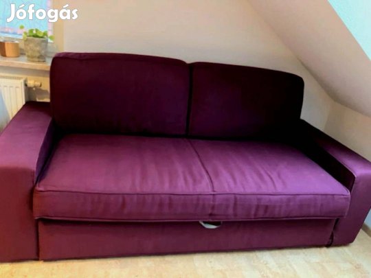 Ikea ágyazható kanapé ágy (a huzata levehető)