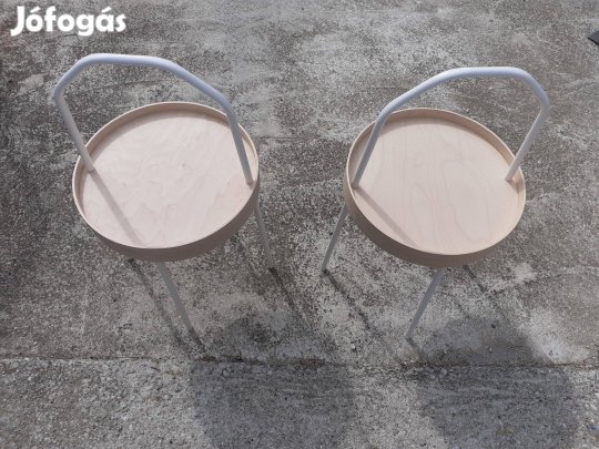 Ikea burvik dohányzóasztal, éjjeliszekrény, 2 db