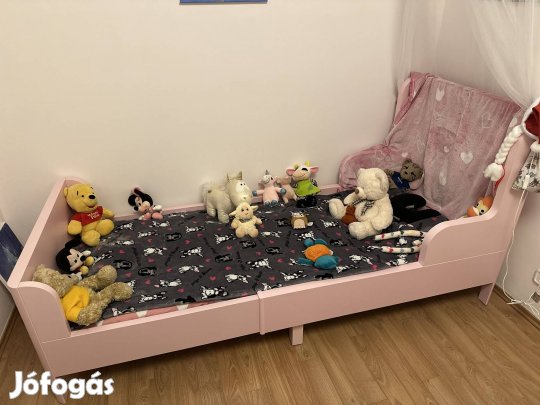 Ikea busunge bővíthető gyerekágy belevaló bővíthető matraccal