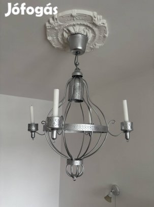 Ikea csillár 4 gyertyával és izzóval