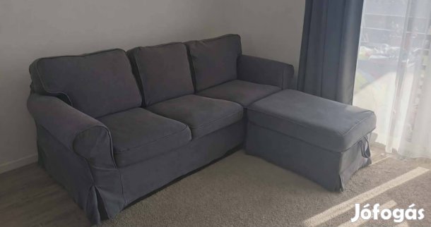 Ikea ektorp 3 személyes kanapé és lábtartó