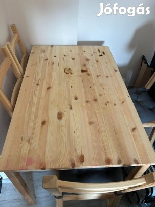 Ikea étkező asztal + 4 szék