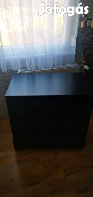 Ikea fekete komód