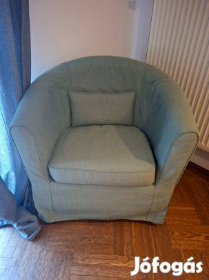 Ikea fotel-mentazöld