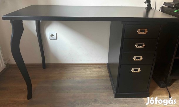 Ikea íróasztal Klimpen fiók + Lalle lábak 120x60cm