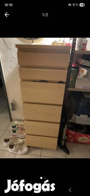 Ikea malm keskeny komód 