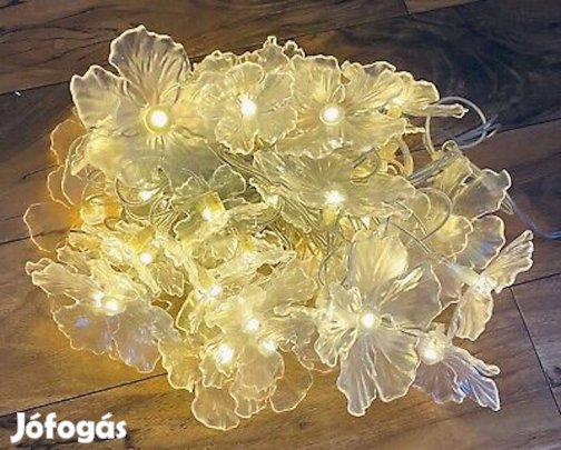 Ikea skina sárga lámpa égősor új, dobozában