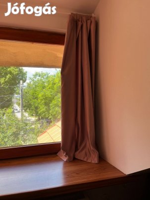 Ikea sötétítő függöny, mályva, fáradt rózsaszín 2 méretben 2500 Ft/db