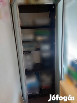 Ikea szekreter homokfúvott üveg ajtóval