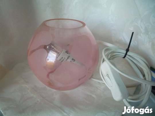 Ikea színes mintás halogén asztali lámpák egységáron