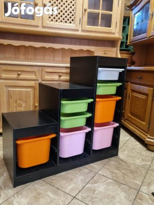 Ikea trofast lépcsős tároló 99x93x43