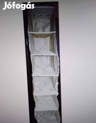 Ikeában vásárolt,új,fehér fakkos tároló,olcsón!/60