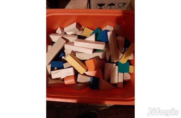 Ikeás fa építő elemek