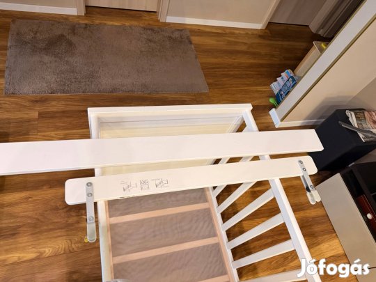 Ikeás kiságy kókuszmatraccal