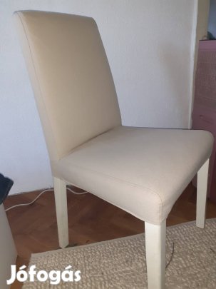 Ikeás szék 3db (Kättil) bézs huzattal