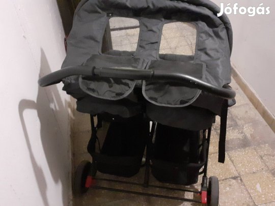 Iker sport babakocsi fekete színben