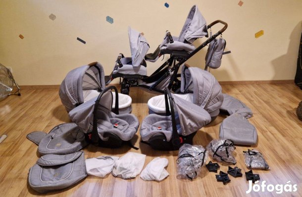 Ikerbabakocsi - Berry Baby Vario Twin 3in1 - VT7h