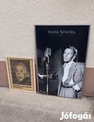 Ikonikus képek / poszterek (Sinatra, Einstein) eladók