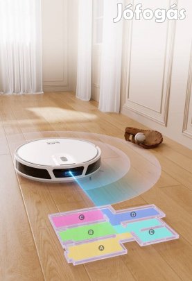 Ilife v20 lézer navigációs robot porszívó