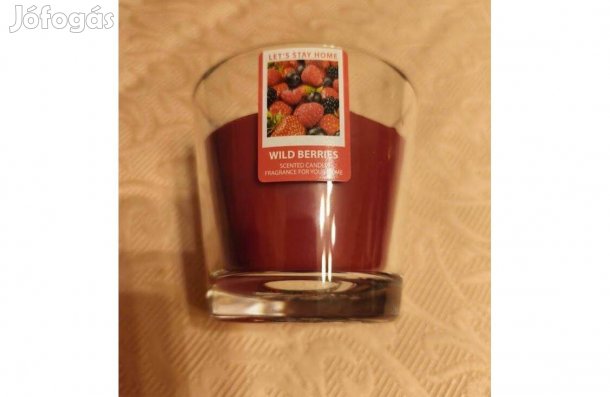 Illatgyertya erdei gyümölcs illattal