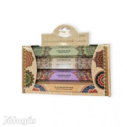 Illatos füstölő válogatás levendula, szantálfa, jázmin, méz és vaníl