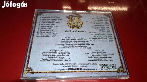 Illés Ezek a fiatalok Cd 2005