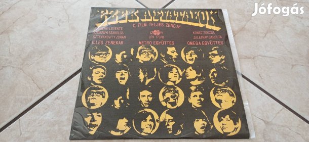 Illés Omega Metro bakelit hanglemez