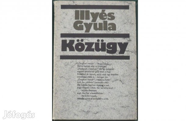 Illyés Gyula: Közügy - versek