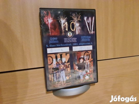 Ilzer zenei DVD lemez film koncert dedikált