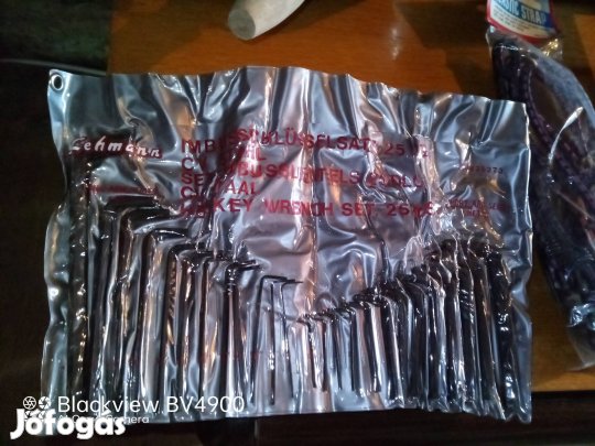 Imbusz kulcs készlet új 25 db