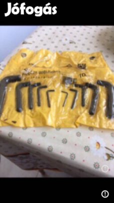 Imbuszkulcs készlet