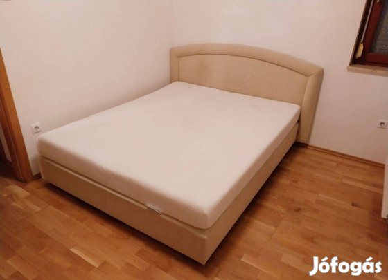 Imperial Cardo ágyneműtartós Franciaágy szövetes, hátámlás, matracos