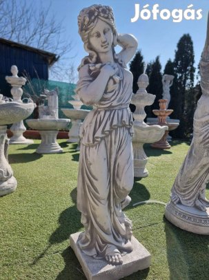 Impozáns női kerti szobor 95 cm stílus és elegancia egyben