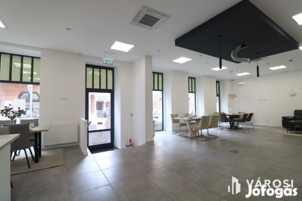 Impozáns üzlethelyiség szeged belvárosában.