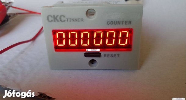 Impulzus számláló 0 - 999999 Counter