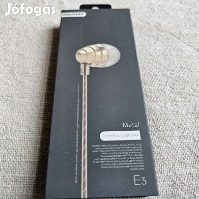 Imymax Super Bass fülhalgató új dobozos