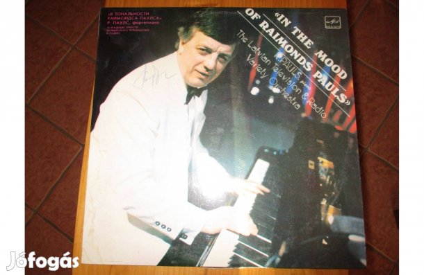 In the mood of Raimonds Pauls bakelit hanglemez eladó