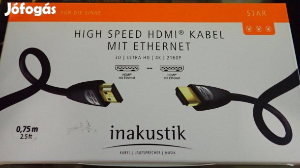 Inakustik Star HDMI kábel 0,75m