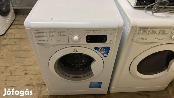 Indesit 7 kg mosógép 1200 centrifugával fél év garanciával