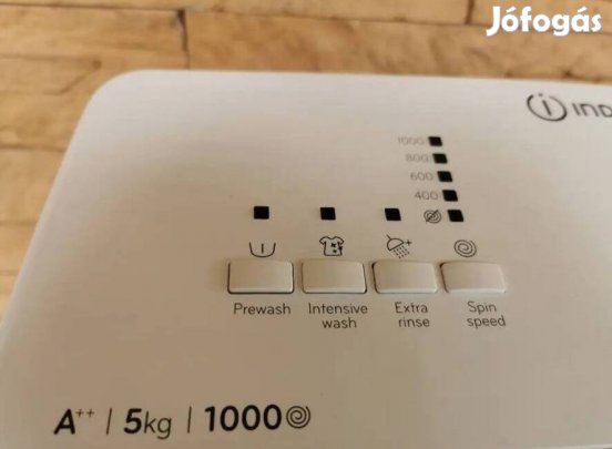 Indesit felültöltős automata mosógép Garanciával 