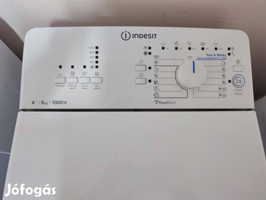 Indesit felültöltős mosógép