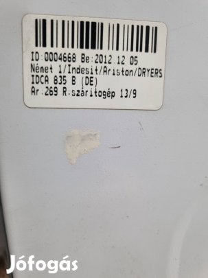 Indesit szárítógép 